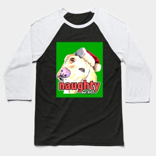 Labrador Retriever Christmas Baseball T-Shirt